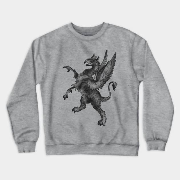 mighty gryphon Crewneck Sweatshirt by leximages 